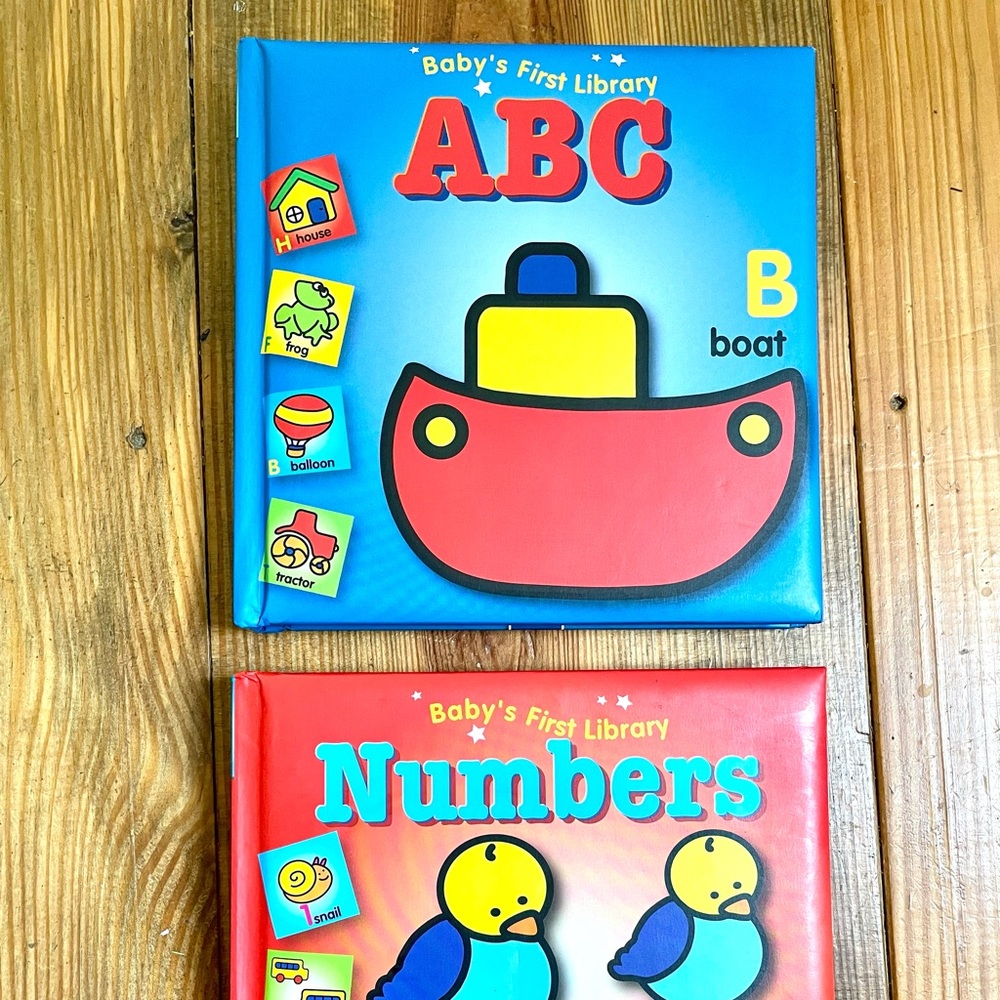 Baby's First Library Board Books: Numbers and ABC
